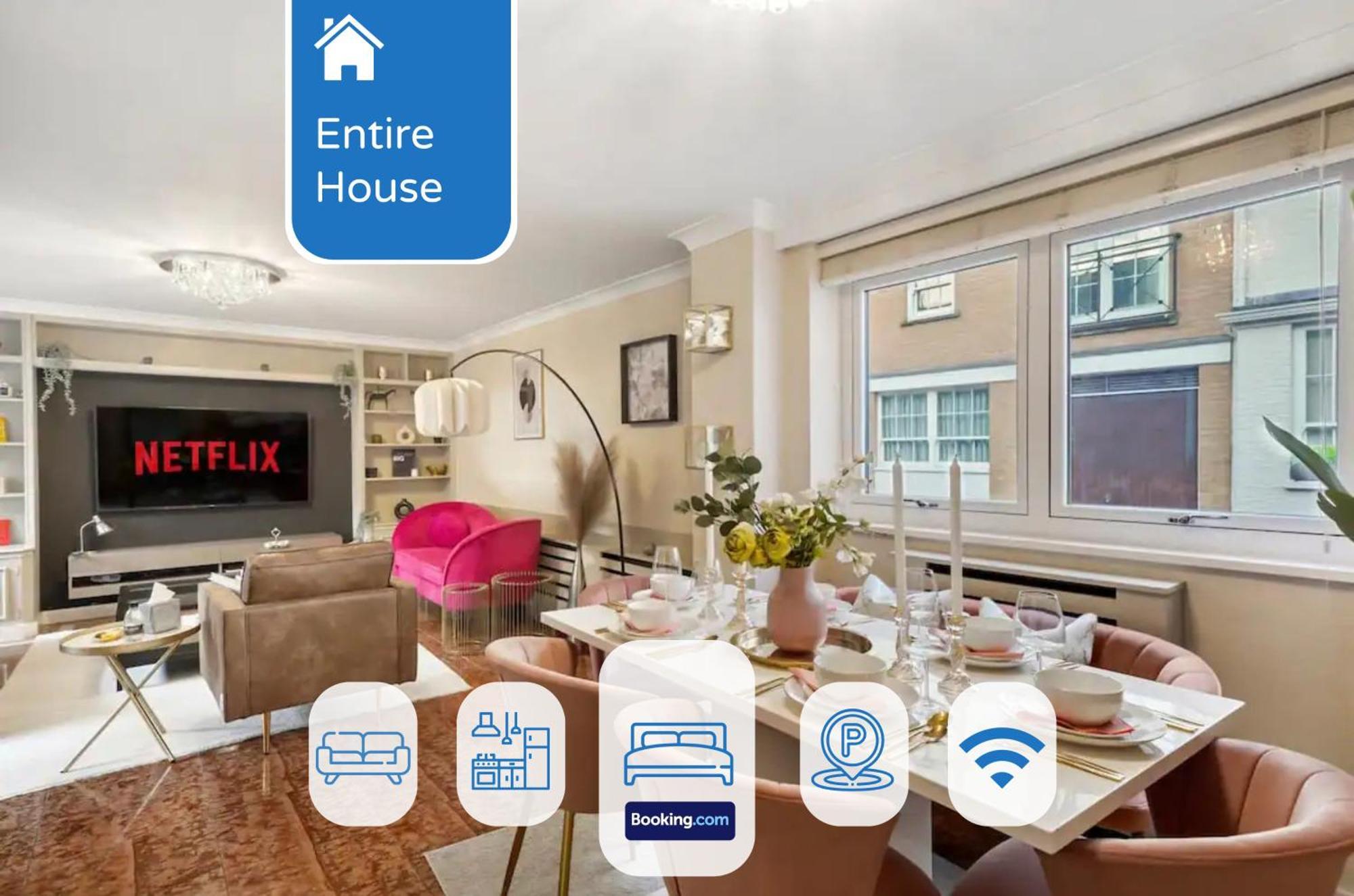 Вилла Mews House London With Private Patio & Parking Экстерьер фото